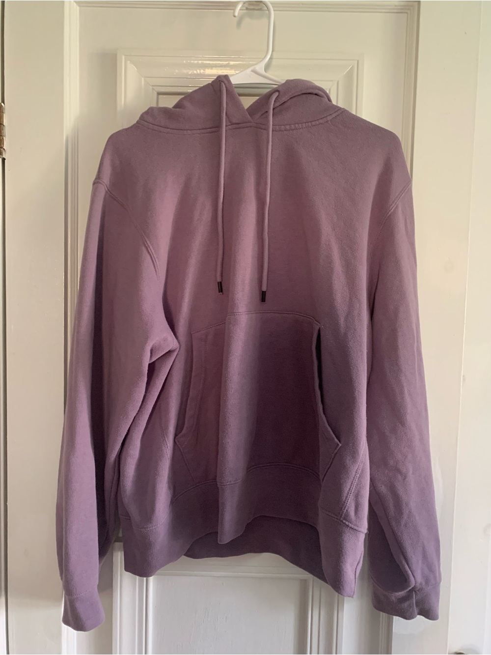 Lilac Women’s Sweatshirt with Hoodie Size Large